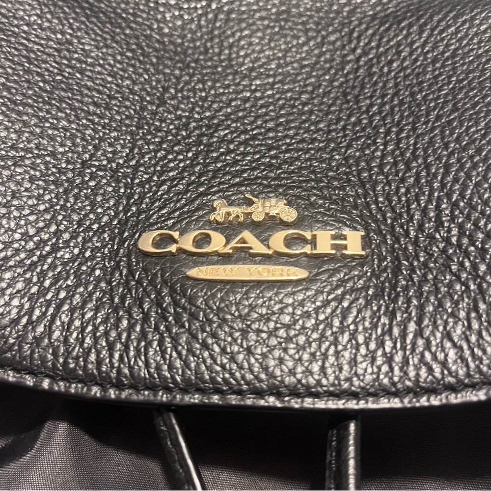 Coach Black Baby Backpack Diaper Bag - Picture 2 of 4